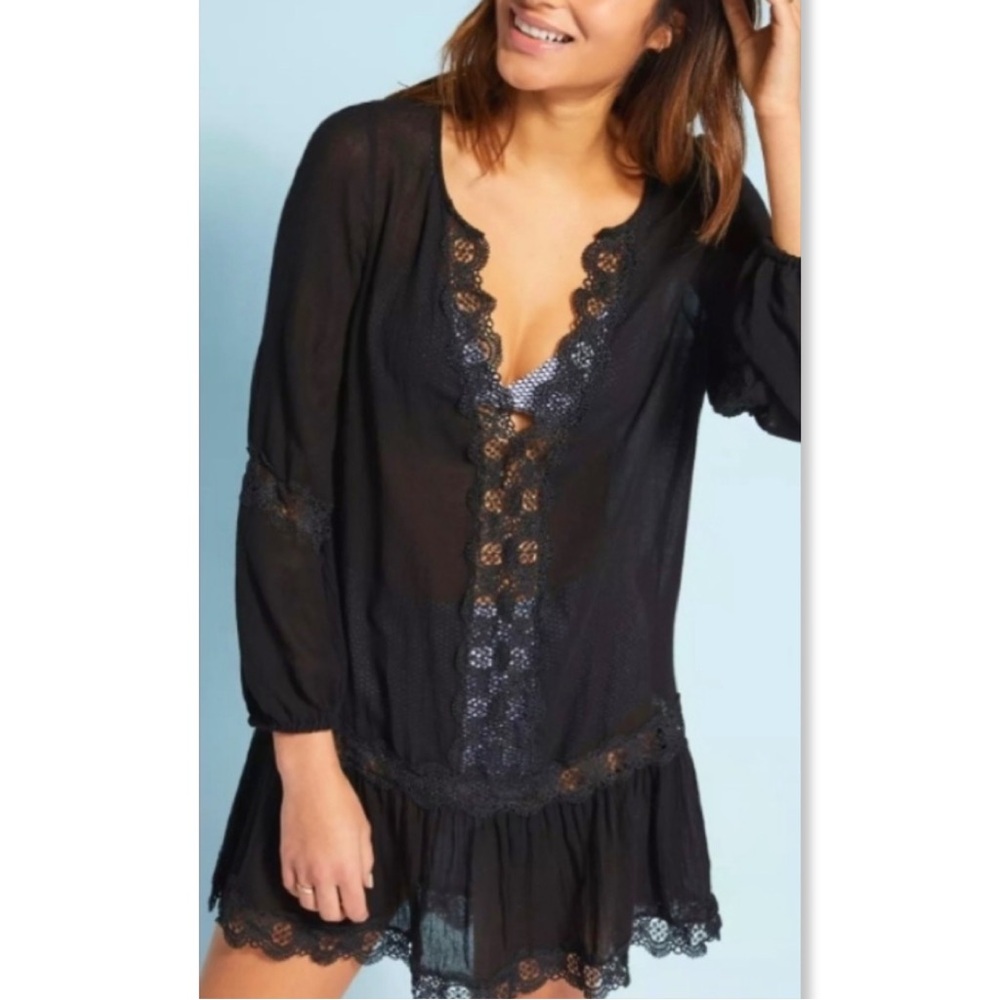 Eberjey Sheer Cover-up Dress